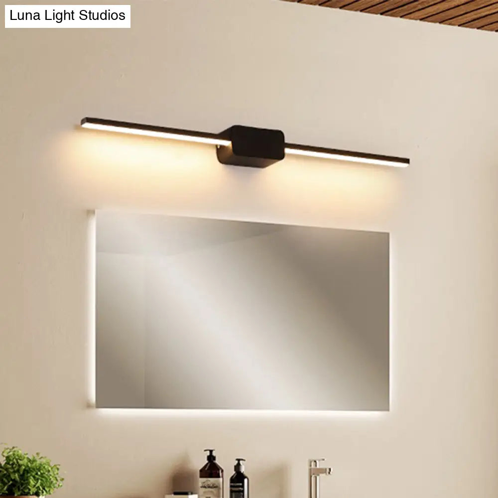 DecorBites™ Sleek LED Sconce for Minimalist Bathroom Vanity Lighting