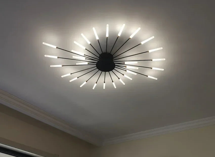 DecorBites™ Sleek Nordic LED Chandelier for Modern Home