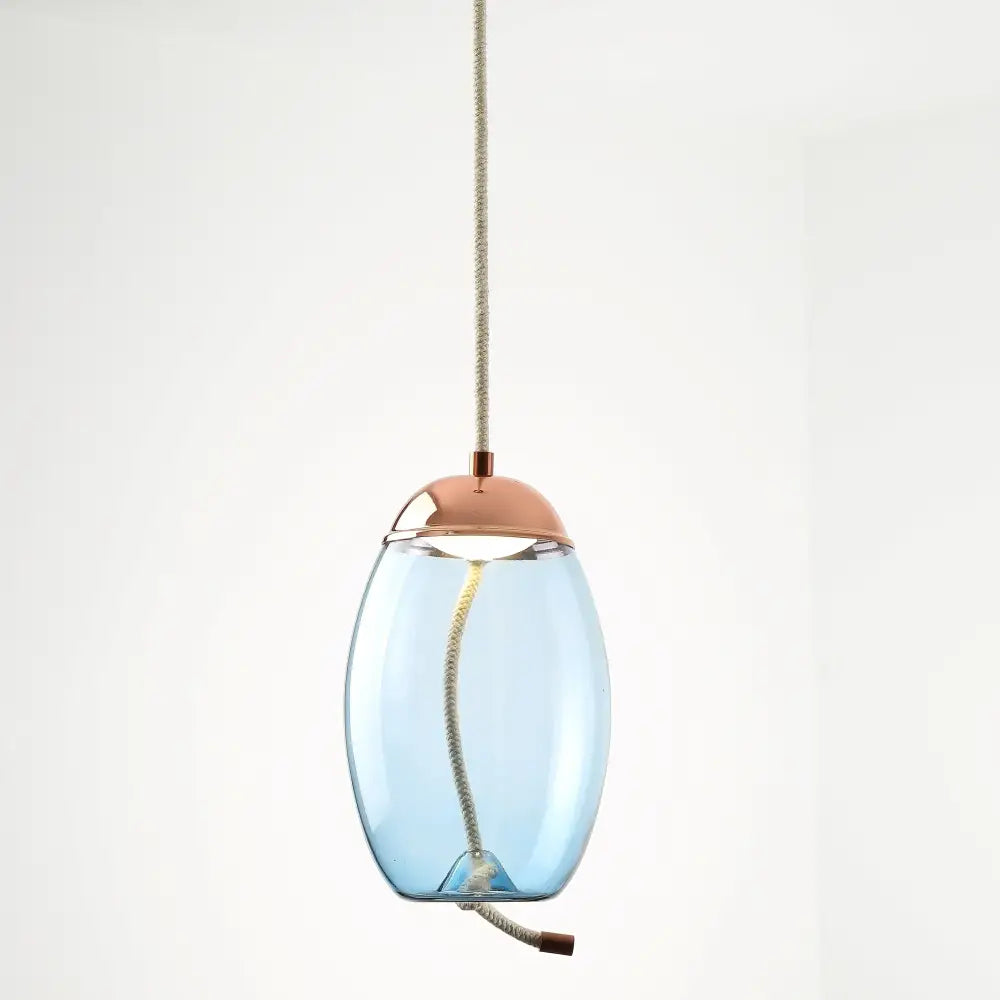 Sleek smoked glass led chandelier living room pendant light