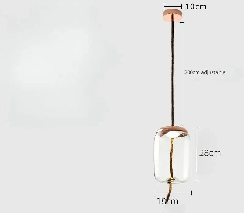 Sleek smoked glass led chandelier living room pendant light