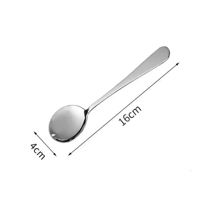 Sleek stainless steel garlic press with integrated spoon kitchen tool