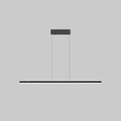 DecorBites™ Sleek Triangle Island Light: Aluminum LED Hanging Lamp for Restaurants