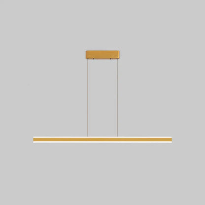 DecorBites™ Sleek Triangle Island Light: Aluminum LED Hanging Lamp for Restaurants