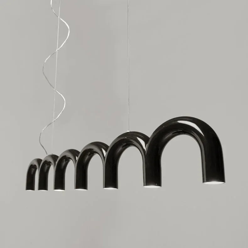 DecorBites™ Sleek U-Shaped Chandelier for Bedroom and Kitchen
