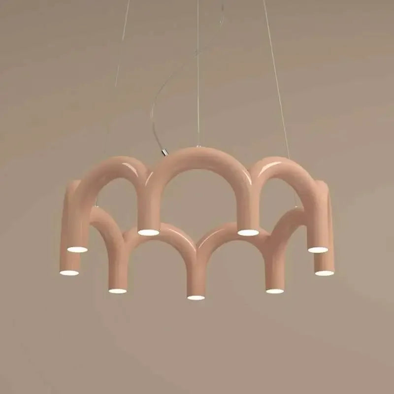 DecorBites™ Sleek U-Shaped Chandelier for Bedroom and Kitchen