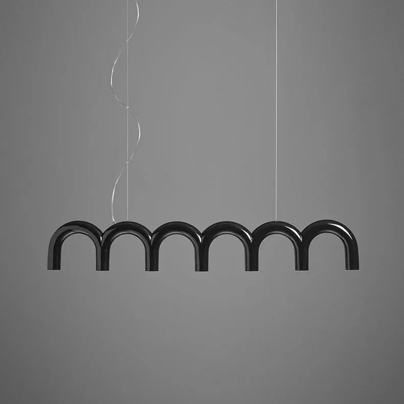 DecorBites™ Sleek U-Shaped Chandelier for Bedroom and Kitchen