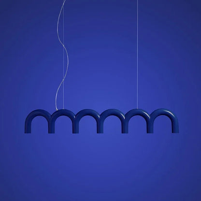 DecorBites™ Sleek U-Shaped Chandelier for Bedroom and Kitchen