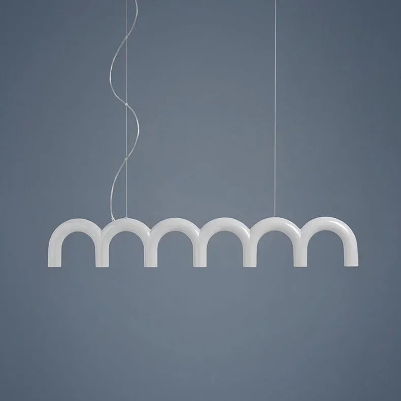 DecorBites™ Sleek U-Shaped Chandelier for Bedroom and Kitchen