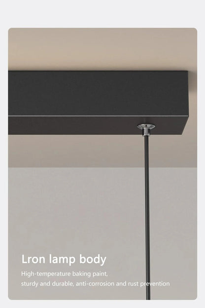 DecorBites™ Sleek Wavy Pendant Lights for Dining Room