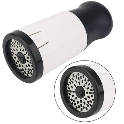 Sleek white & black herb grinder chopper slicer for kitchen pasta