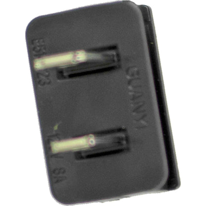 Slide-On Male & Female Zip Plugs