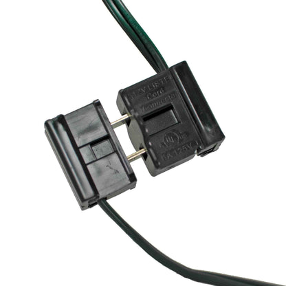 Slide-On Male & Female Zip Plugs