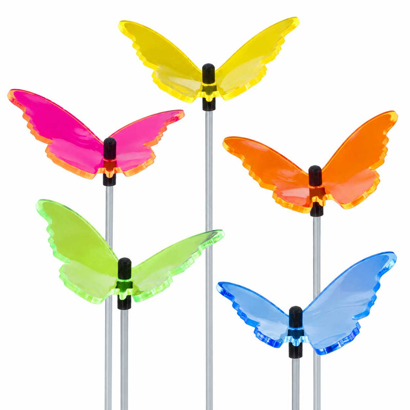 Medium Butterfly Yard Décor | Multiple Colors | Glowing Creation, view 2