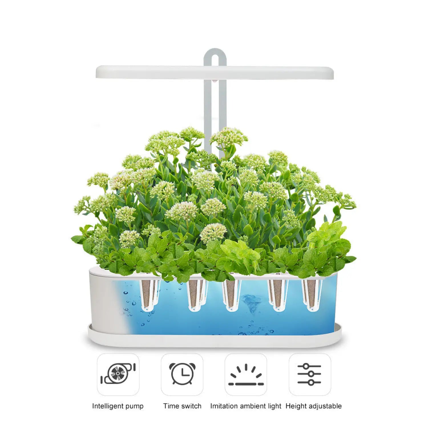 Smart Hydroponic Full Spectrum Grow Light for Plants