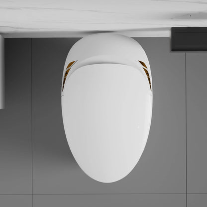 Nuvia Smart One-Piece Toilet With Bidet, Foot Sensor, LED Display And Dryer (SAK80112)