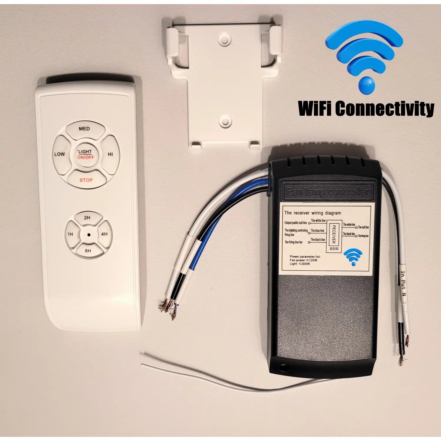 Smart Wifi Enabled 3-in-1 Universal Ceiling Fan Remote Control Kit