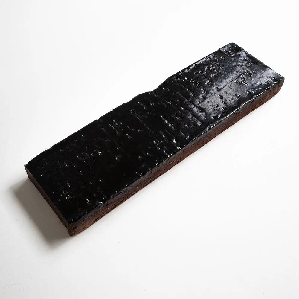 Smoked Charcoal Rustic Ceramic Tiles 2 3/4x9 3/4