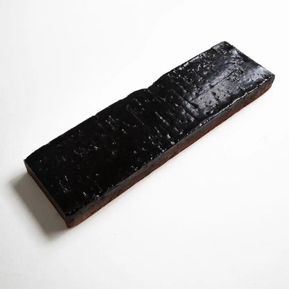 Smoked Charcoal Rustic Ceramic Tiles 2 3/4x9 3/4