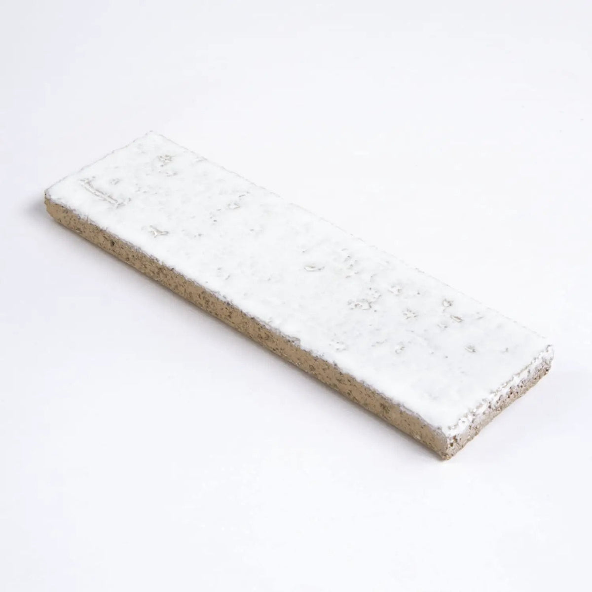Snow Rustic Ceramic Tiles 2 3/4x9 3/4