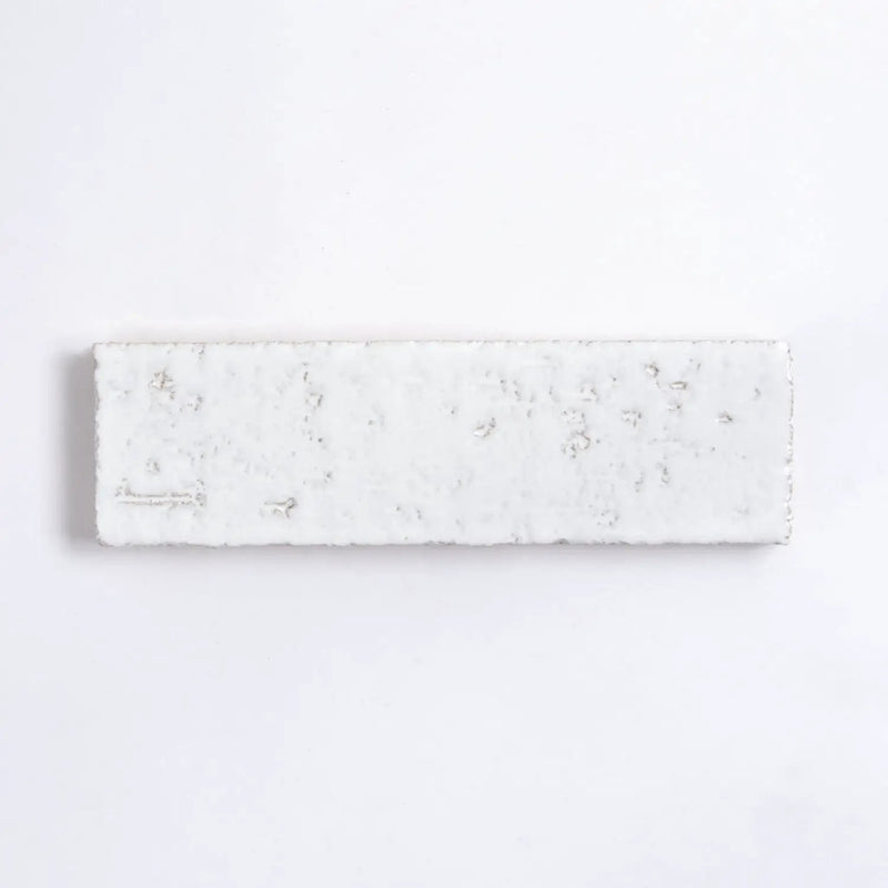 Snow Rustic Ceramic Tiles 2 3/4x9 3/4