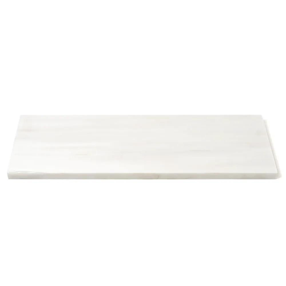 Snow White Polished Marble Tiles 4x12