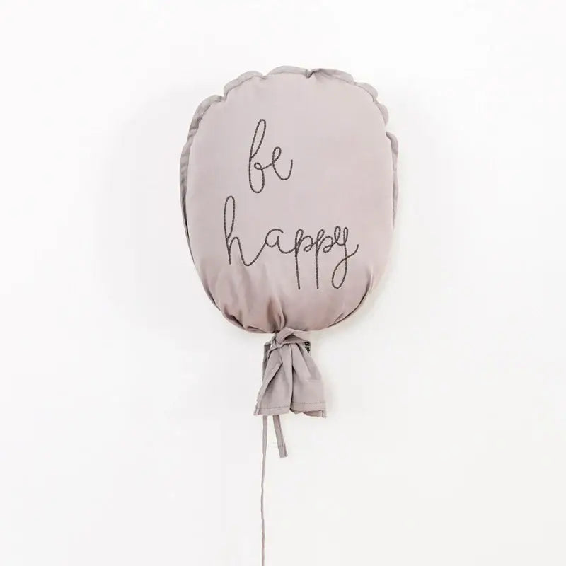 Soft cotton balloon wall hanging kids room be happy decor