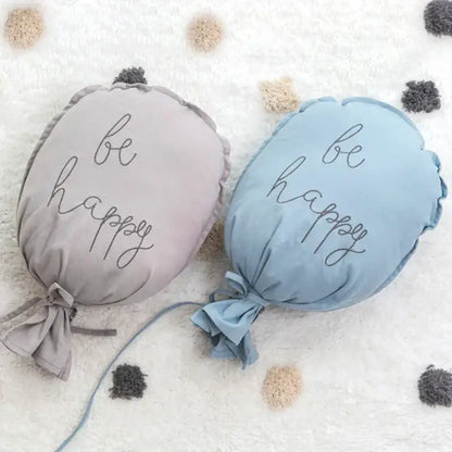 Soft cotton balloon wall hanging kids room be happy decor