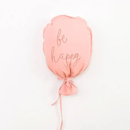 Soft cotton balloon wall hanging kids room be happy decor