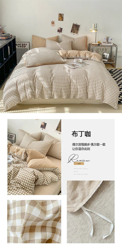 DecorBites™ Soft Japanese Style Duvet Cover Set