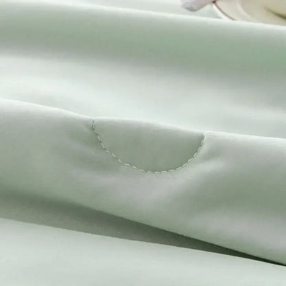 Soft mint green cooling quilt bedroom quilted comforter