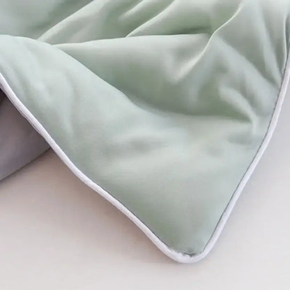 Soft mint green cooling quilt bedroom quilted comforter