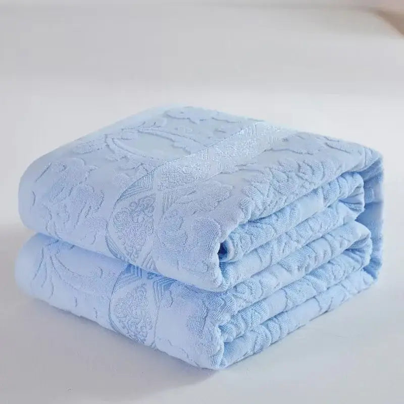 Soft pastel cotton jacquard towel blanket bedroom sofa cover