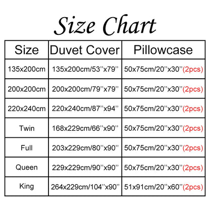 DecorBites™ Soft Tufted Microfiber Duvet Cover Set