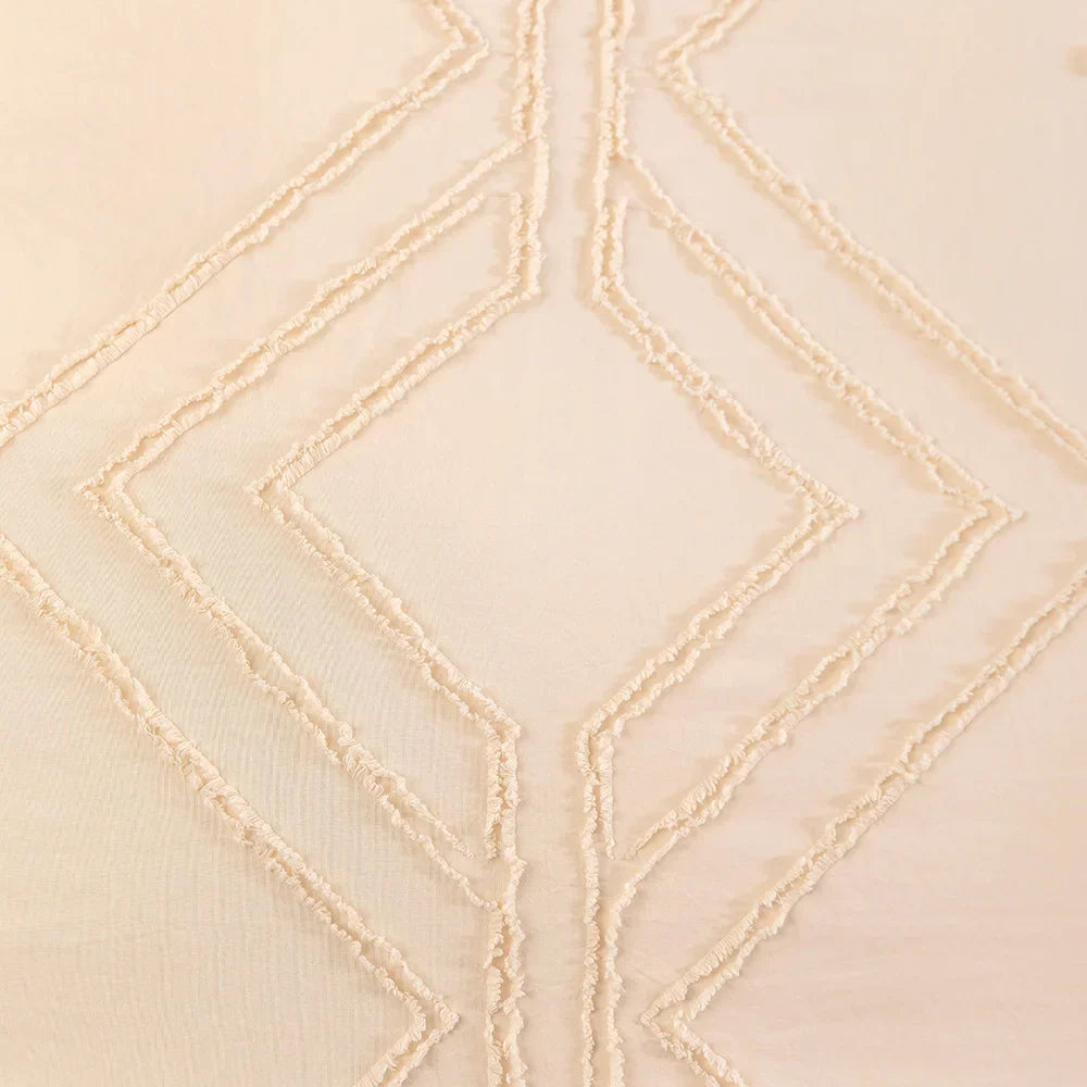 DecorBites™ Soft Tufted Microfiber Duvet Cover Set