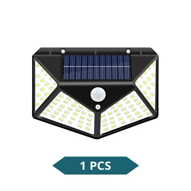 DecorBites™ Solar LED Outdoor Lights Set for Garden with Motion Sensor