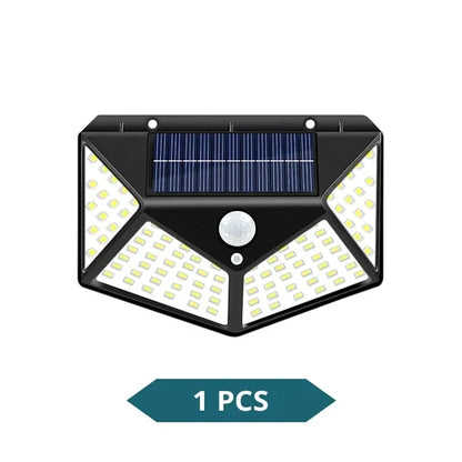 DecorBites™ Solar LED Outdoor Lights Set for Garden with Motion Sensor