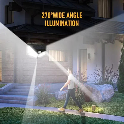 DecorBites™ Solar LED Outdoor Lights Set for Garden with Motion Sensor