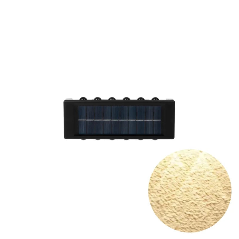 DecorBites™ Solar LED Outdoor Wall Lights for Garden & Patio