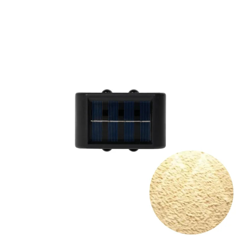 DecorBites™ Solar LED Outdoor Wall Lights for Garden & Patio
