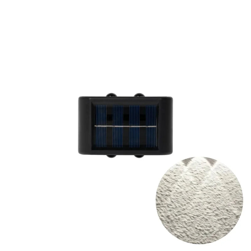 DecorBites™ Solar LED Outdoor Wall Lights for Garden & Patio