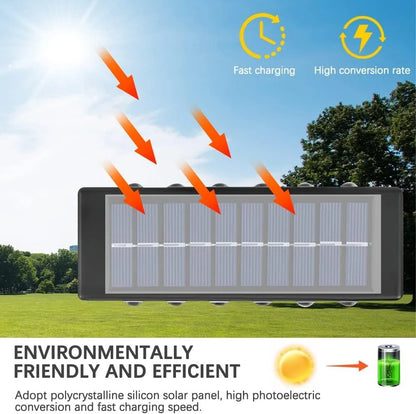DecorBites™ Solar LED Outdoor Wall Lights for Garden & Patio