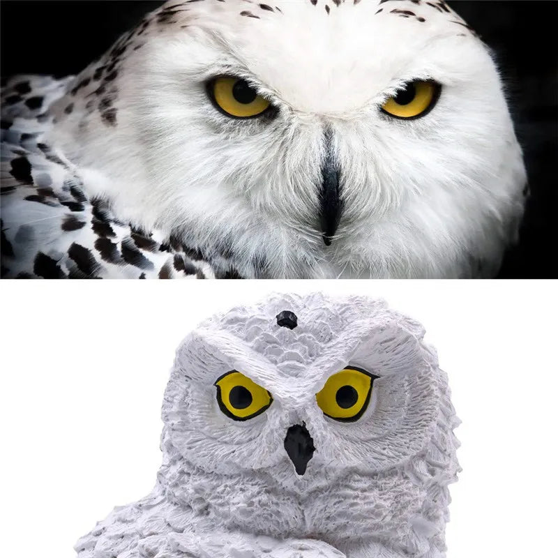 DecorBites™ Solar Owl Garden Light - Decorative, Waterproof LED