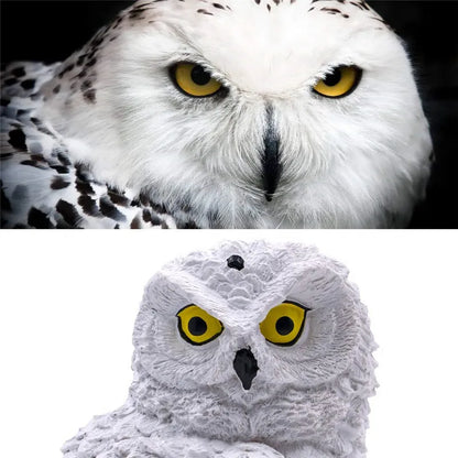 DecorBites™ Solar Owl Garden Light - Decorative, Waterproof LED