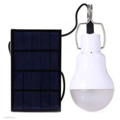 Solar Power Light Bulb with Panel for Eco-Friendly Illumination