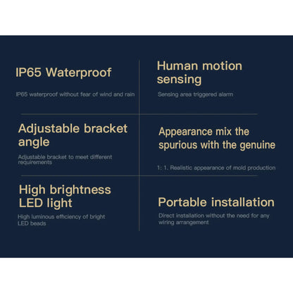 Solar Wall Lights for Outside with Waterproof & Motion Sensor