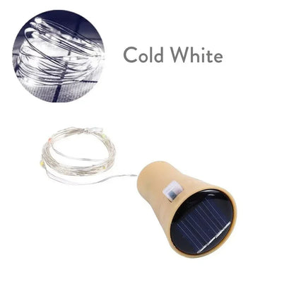 DecorBites™ Solar Wine Bottle Fairy Lights - Home Decoration