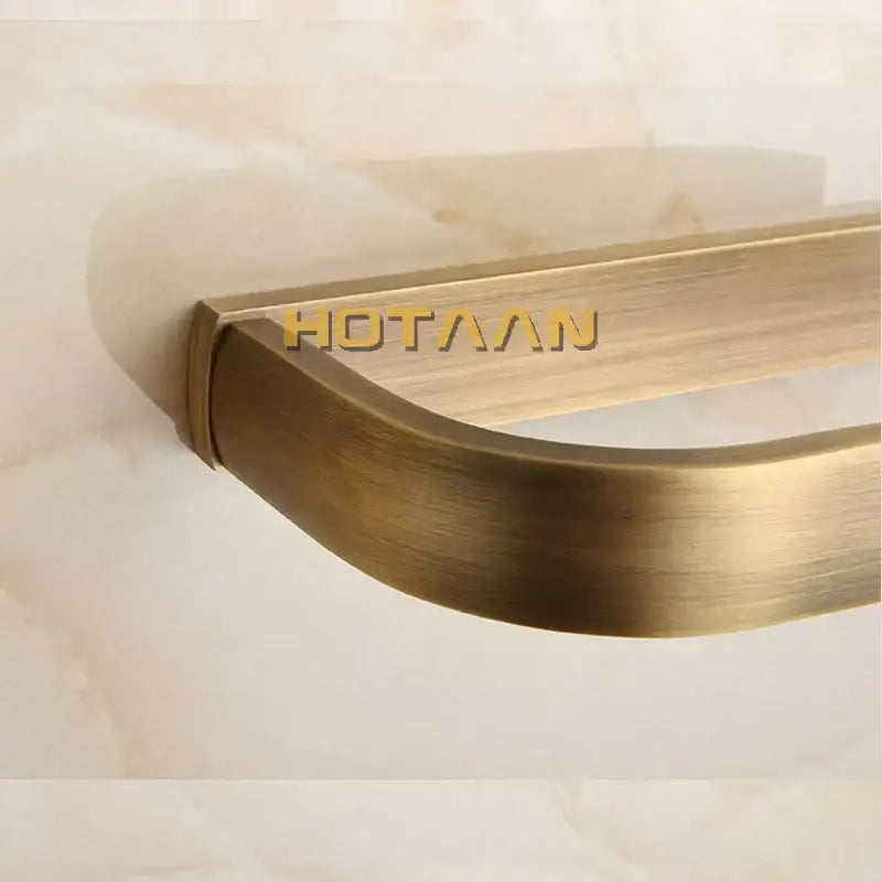 Solid brass finish toilet paper holder bathroom accessory