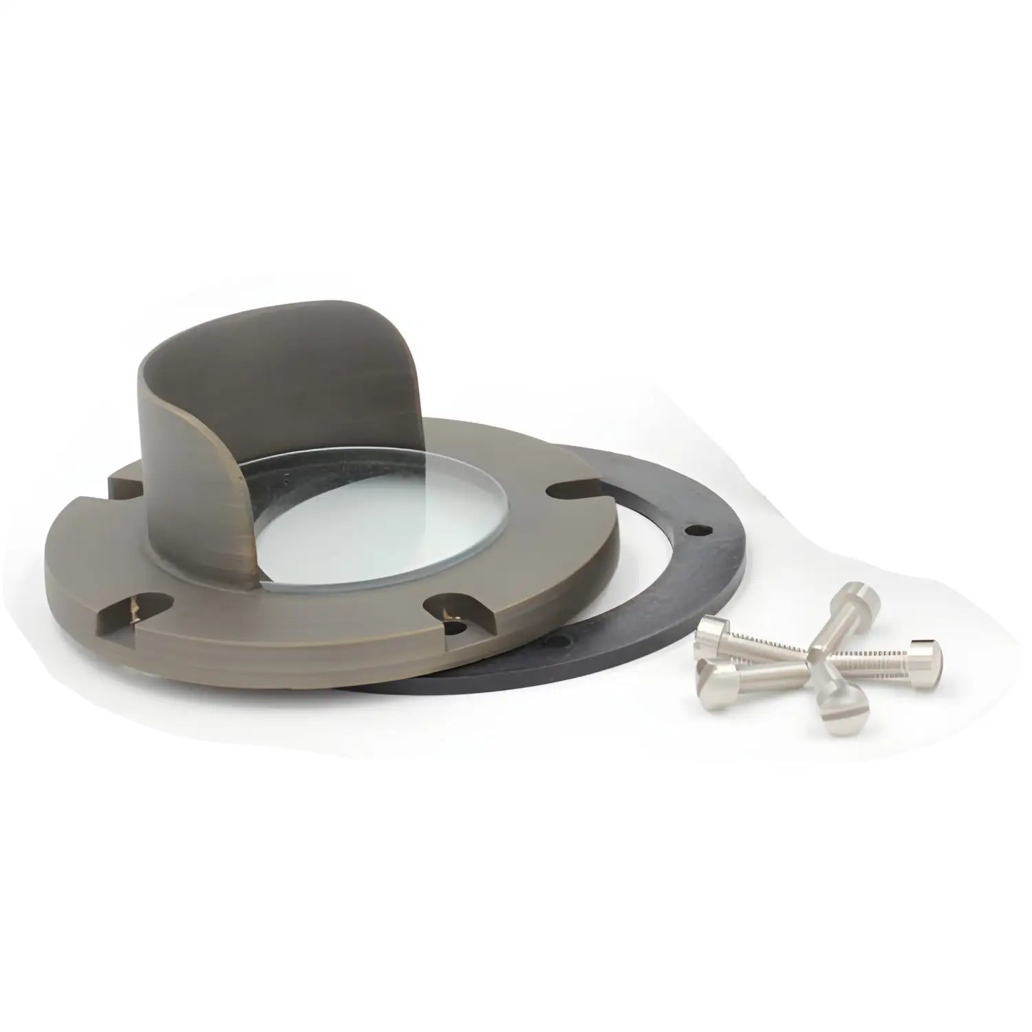 Solid Brass MR16 In-Ground Well Outdoor Light Covers