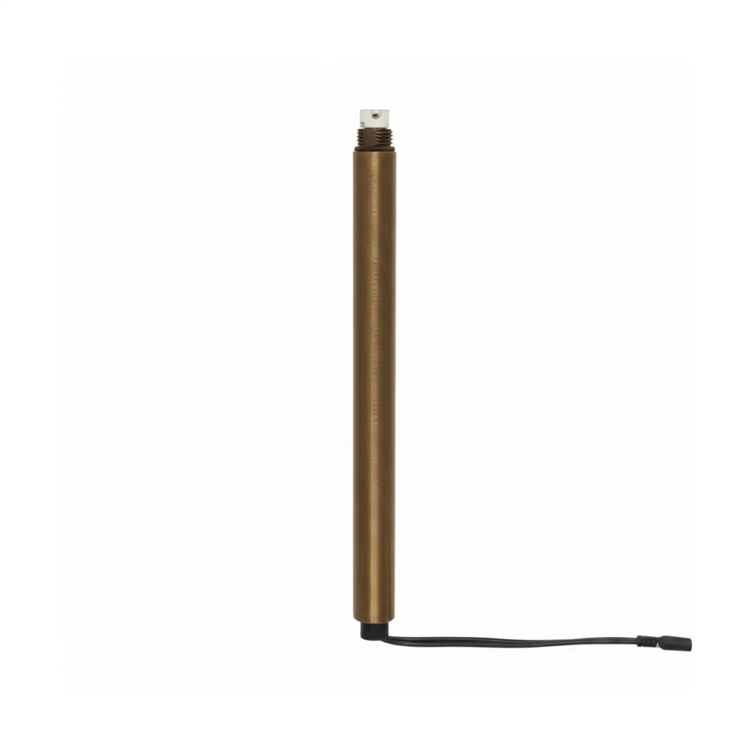Solid Brass Path Lighting Stem | G4 Bi-Pin Socket with Wire Lead