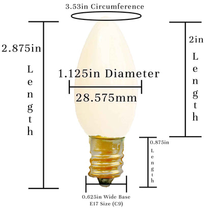 Solid White Light Bulbs